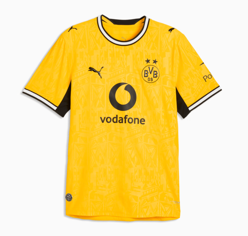 BVB BORUSSIA DORTMUND AUTHENTIC Home Jersey Men 26 / 27
