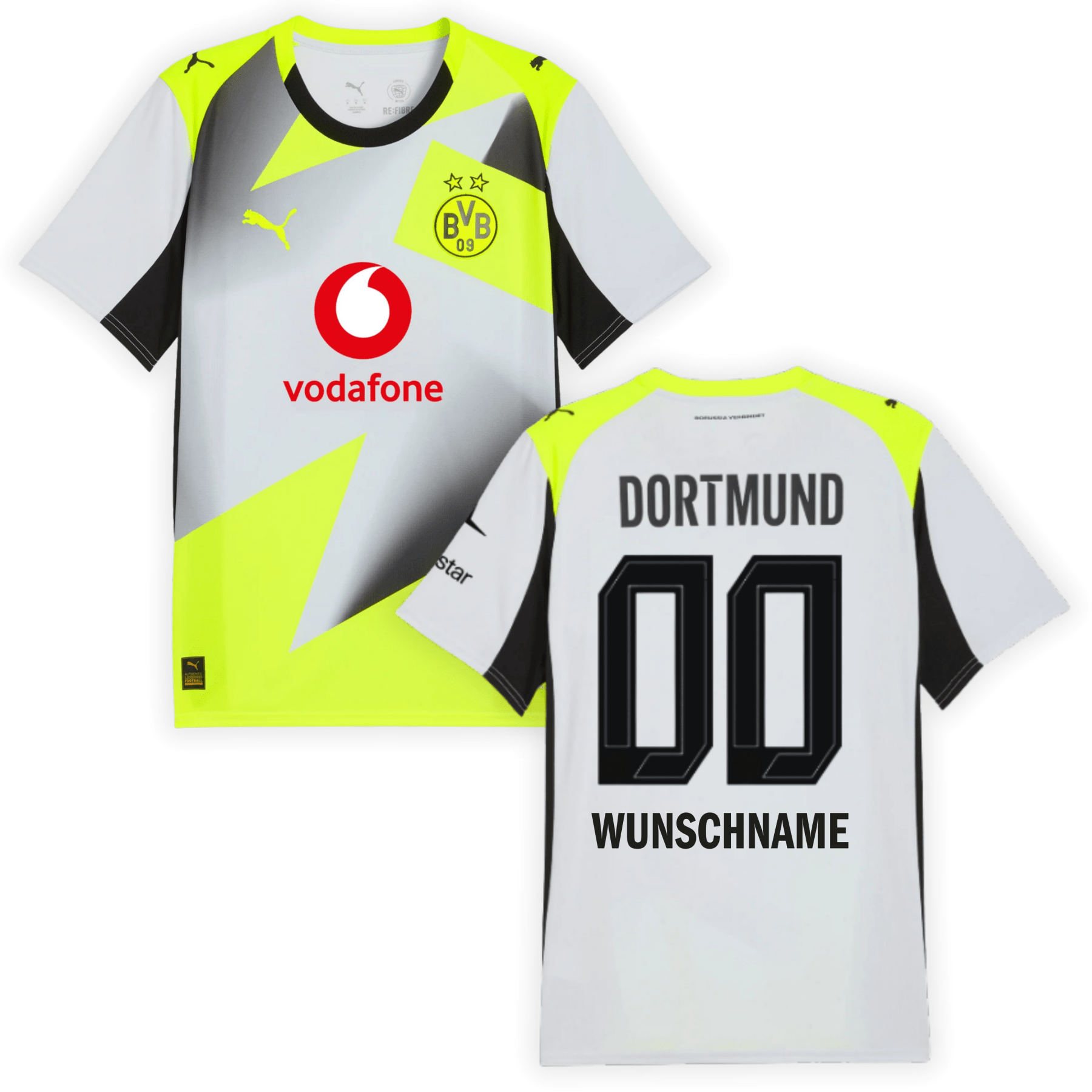 BVB BORUSSIA DORTMUND Auswärts-Trikot Kinder 25 / 26