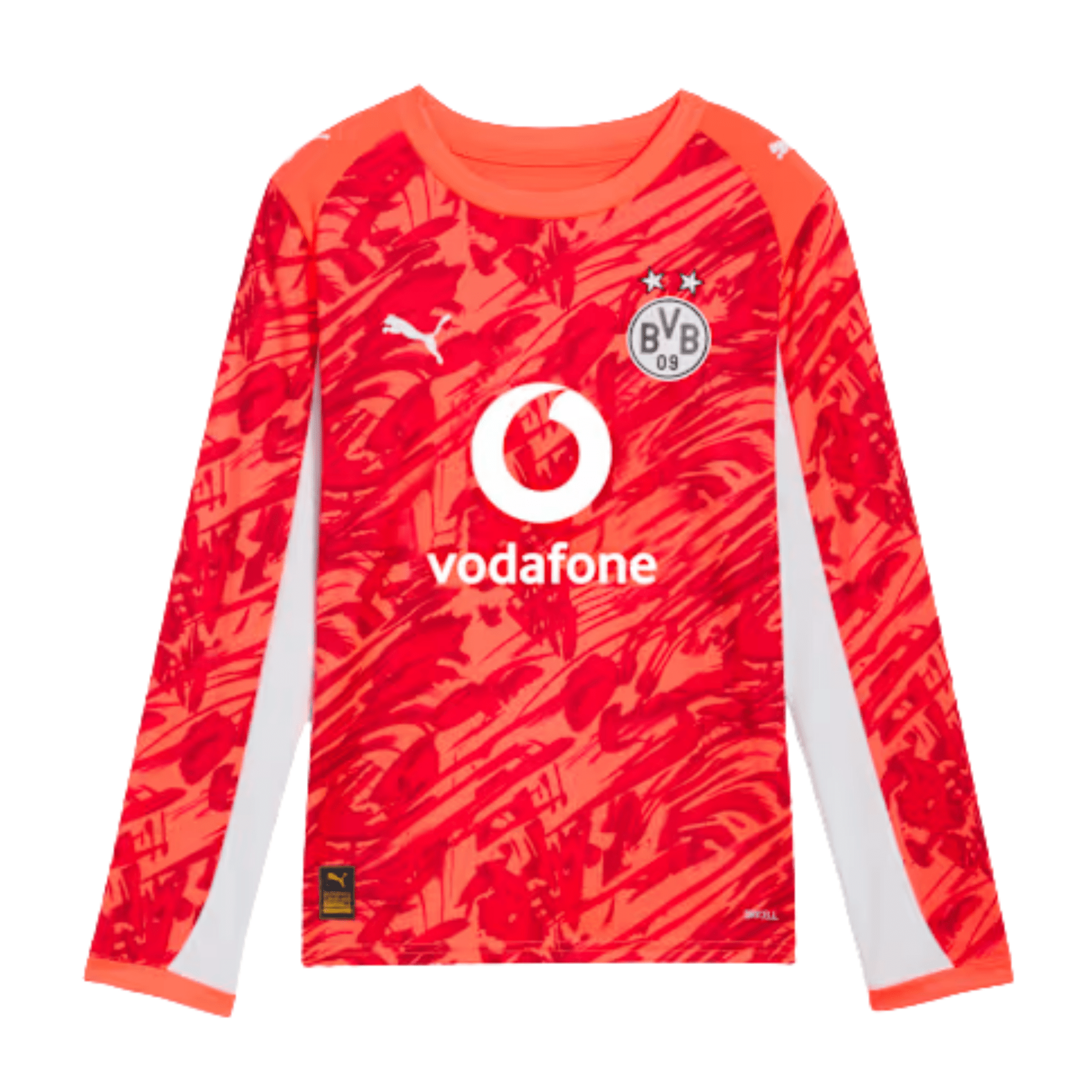 BVB BORUSSIA DORTMUND Goalkeeper Jersey Kids Red 25 / 26