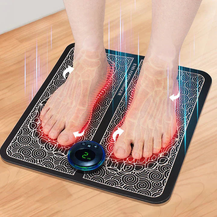 ReliefPad™ – Die innovative EMS-Fußmassage für sofortige Linderung!