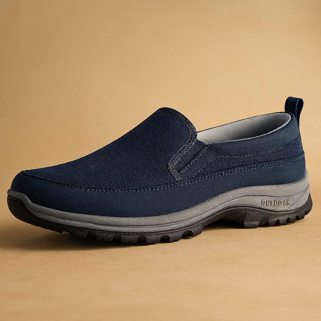 Herren Slip-On Atmungsaktive Walkingschuhe – Leicht und Unterstützung