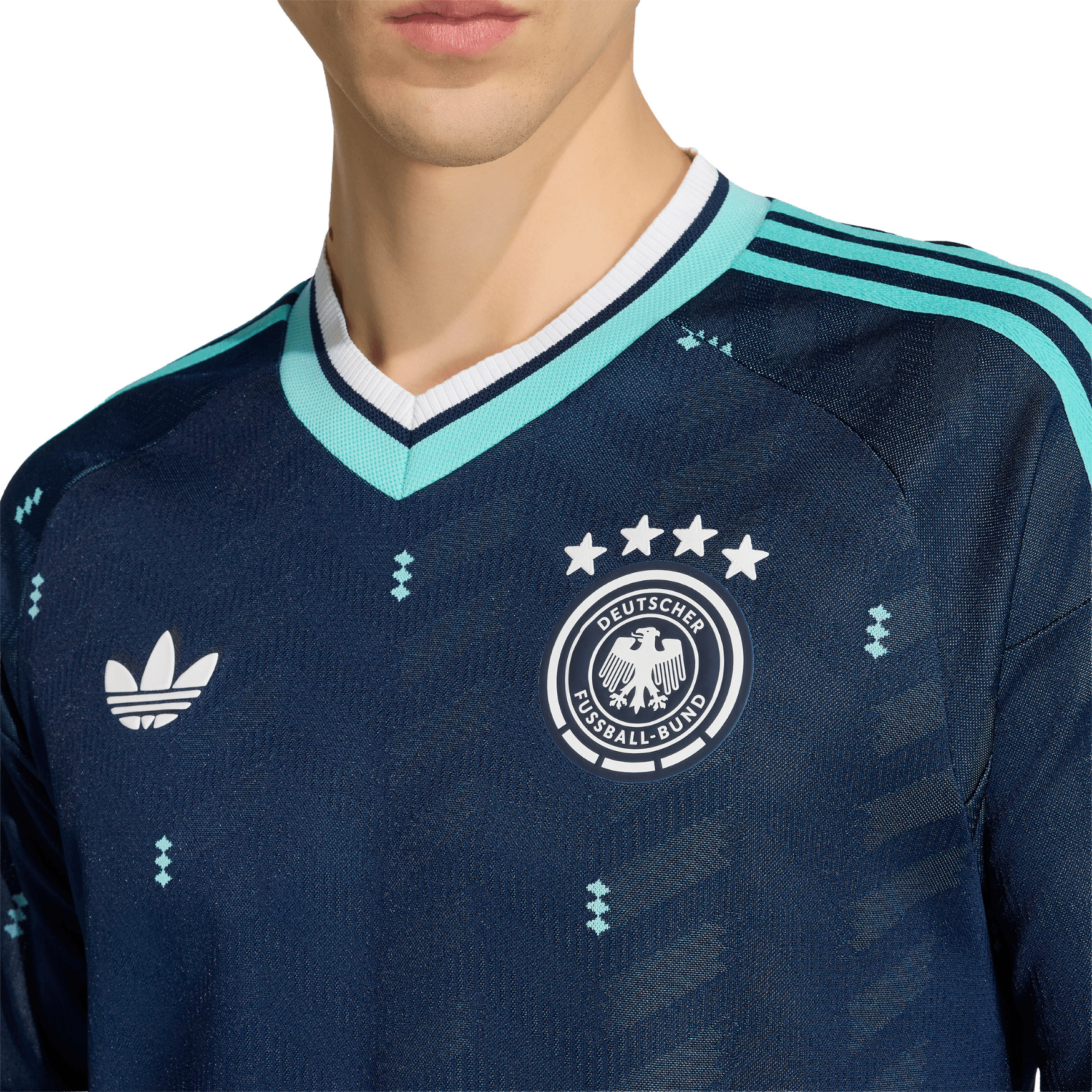 DFB GERMANY AUTHENTIC Away Shirt Men's Long Sleeve WM 2026