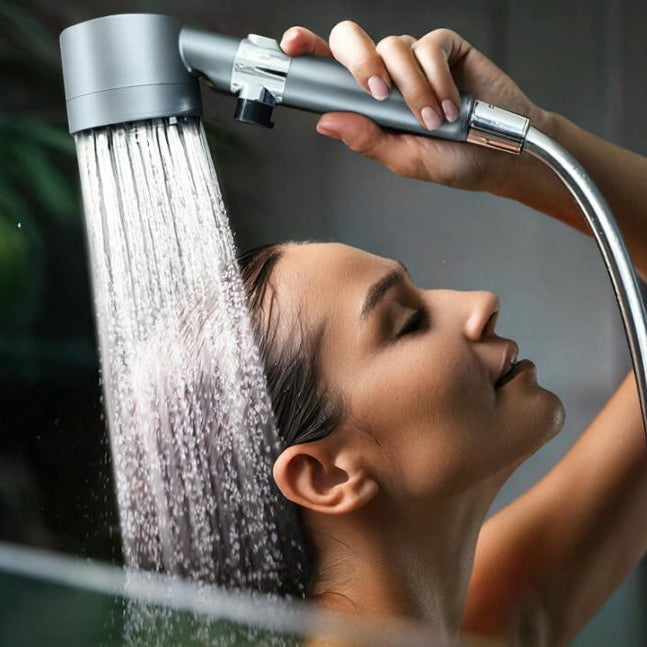 Duschkopf mit Filter & 3 Modi | Wasser-sparender Duschkopf | WaterLux