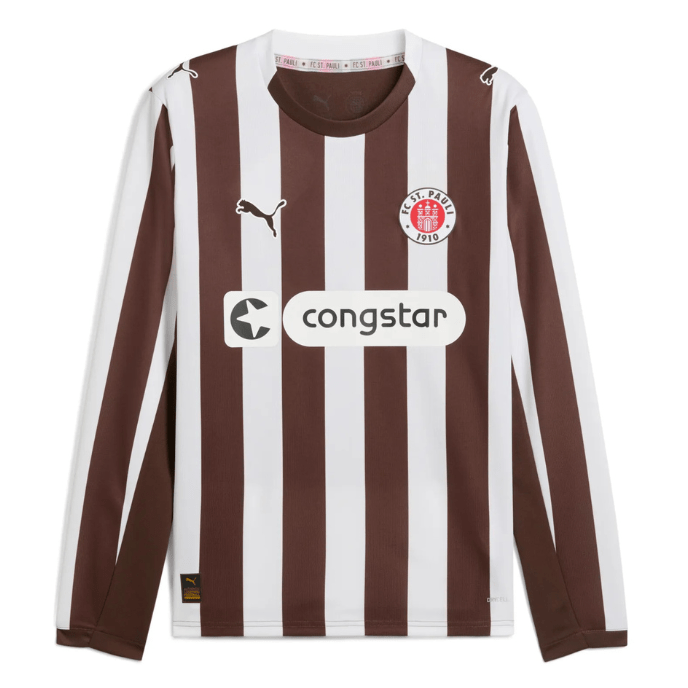 FCSP FC ST. PAULI Heimtrikot Herren Langarm 25 / 26