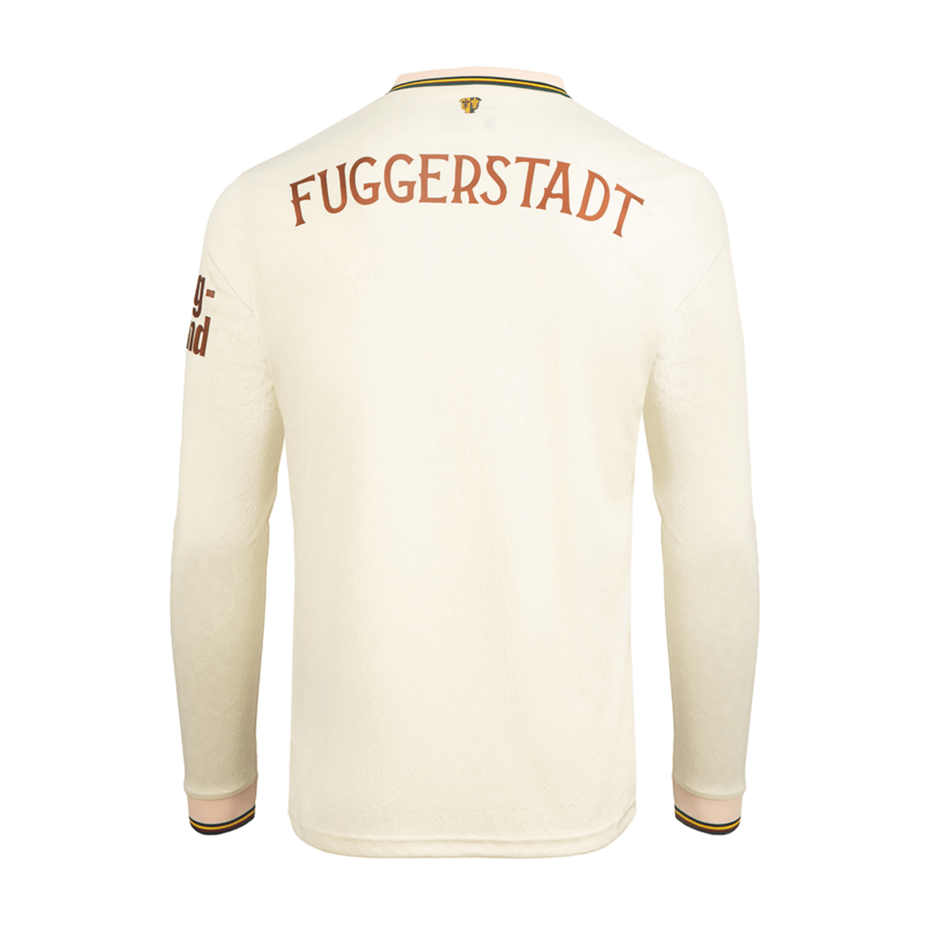 FCA FC AUGSBURG FUGGERSTADT Herren Langarmtrikot Creme 25 / 26