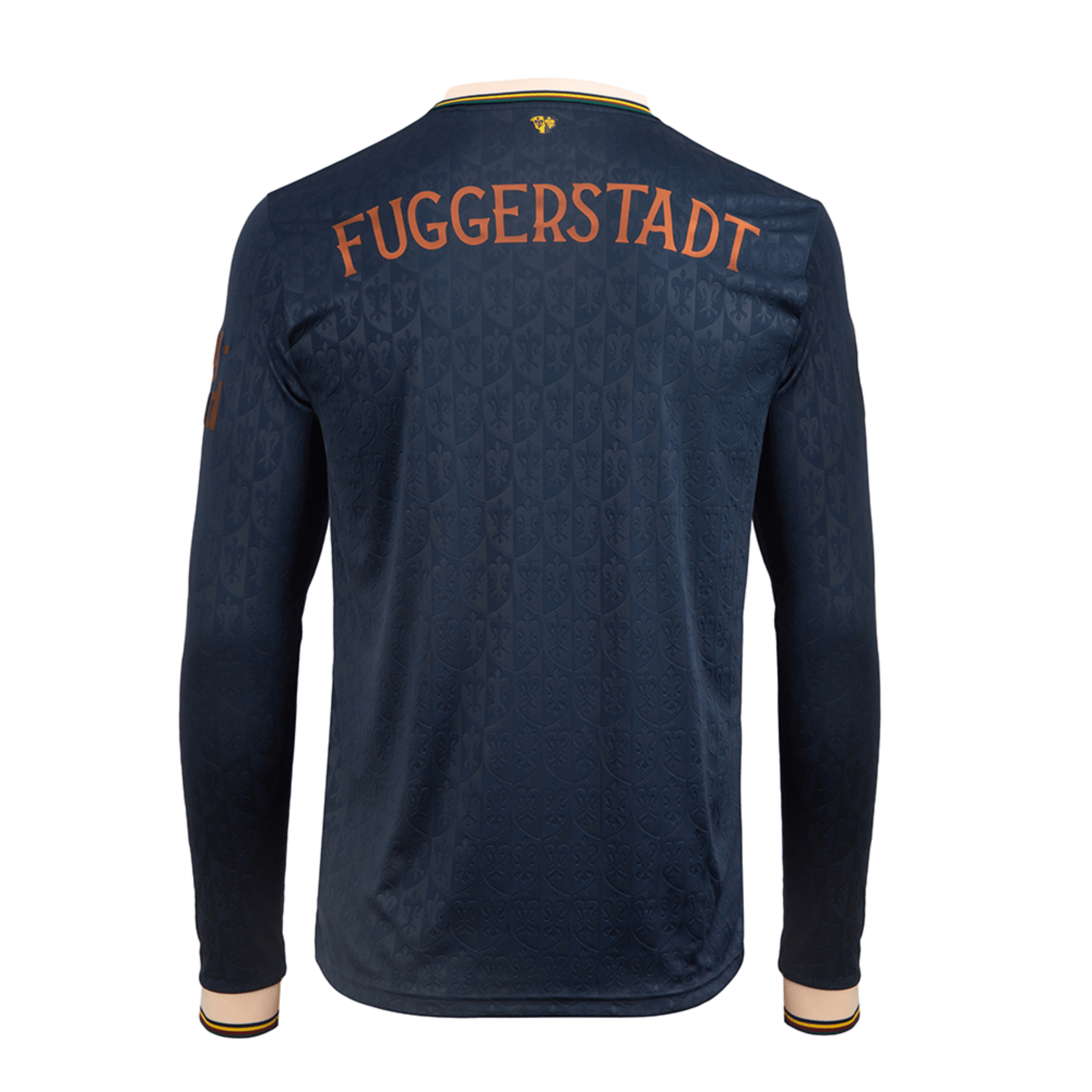 FCA FC AUGSBURG FUGGERSTADT Men's Long Sleeve Jersey Dark Blue 25 / 26
