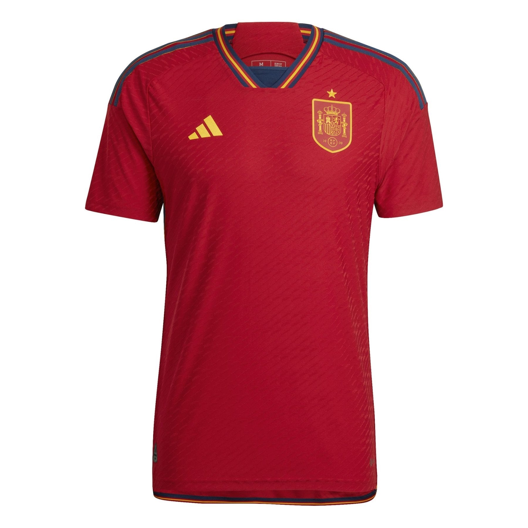 FEF SPANIEN AUTHENTISCH Heimtrikot Männer Weltmeisterschaft 2022