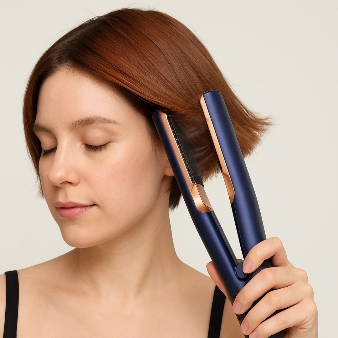 Haartrockner & Glätteisen in 1 | 2 in 1 Haarstyler | Volyra