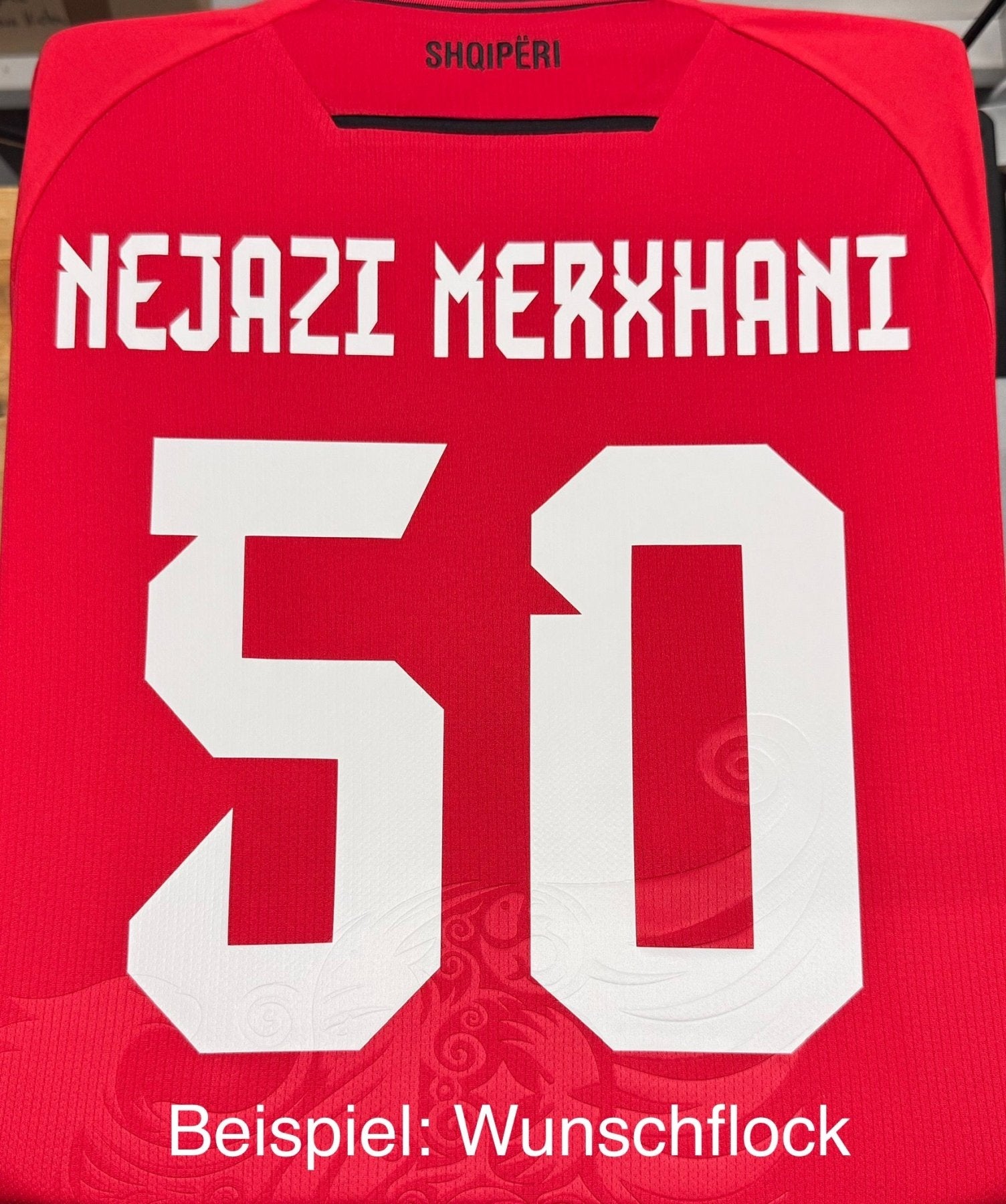 FSHF ALBANIA Home Shirt Men 25 / 26