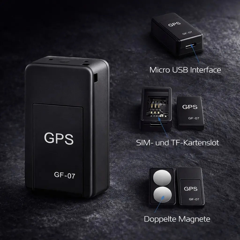 GPS Tracker für Auto | Mini GPS Tracker ohne Abo | Locaro