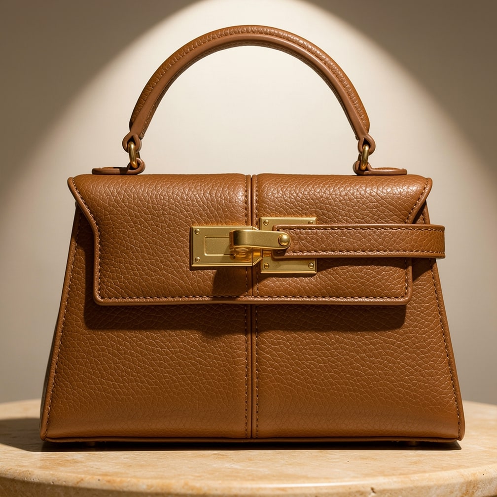Handtasche für Damen | Leder Umhängetasche | Elvara