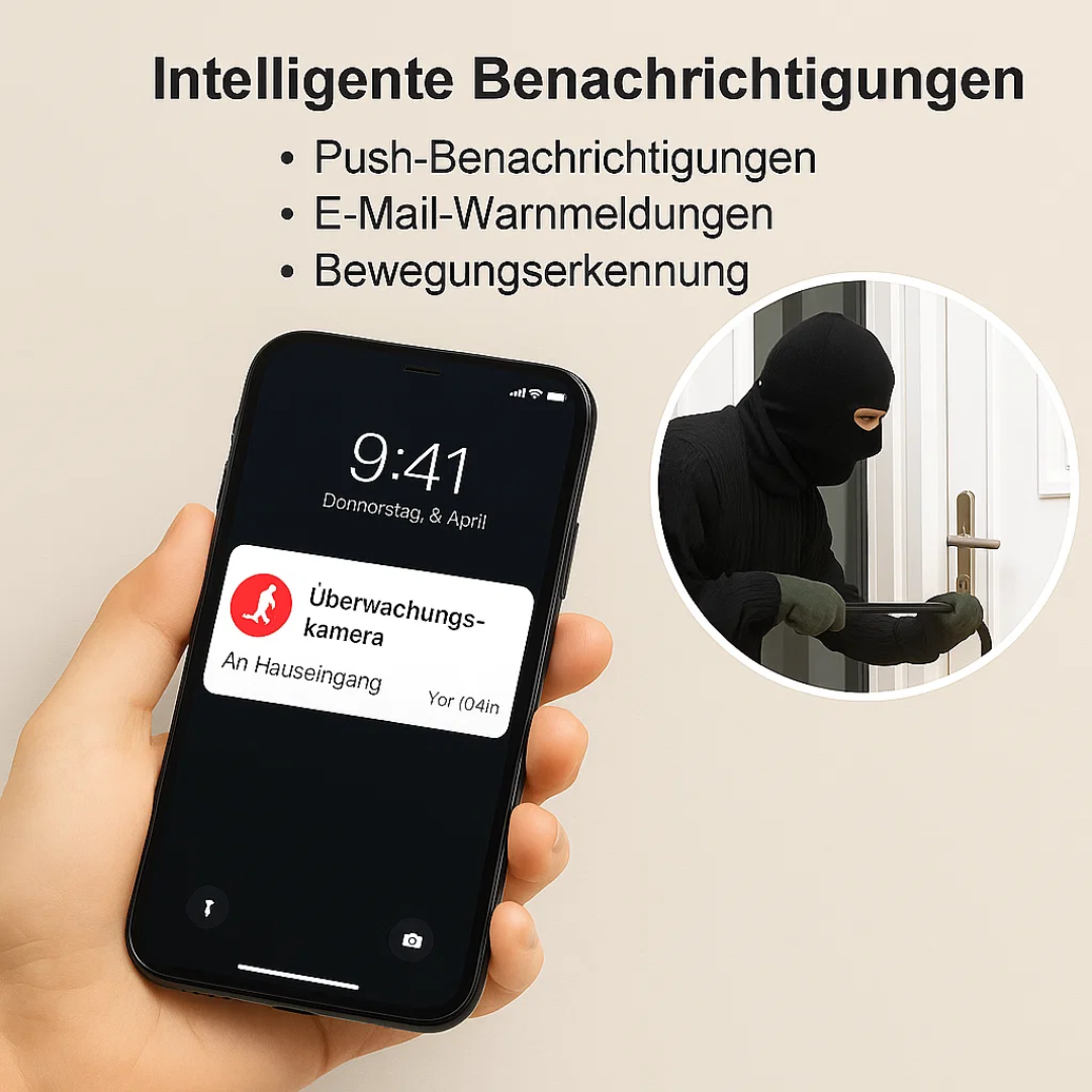 Mini WiFi Kamera 1080P HD Nachtsicht Überwachungskamera