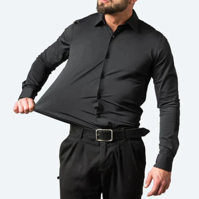 Herren Stretch Hemd – Eleganz & Super Stretch Komfort
