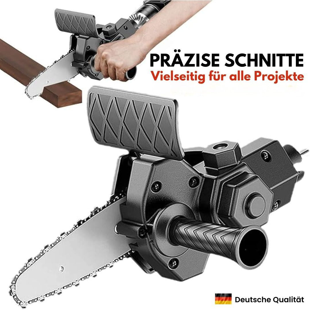 Kettensäge-Aufsatz für Bohrer | Elektrischer Kettensäge-Aufsatz | Sägorix