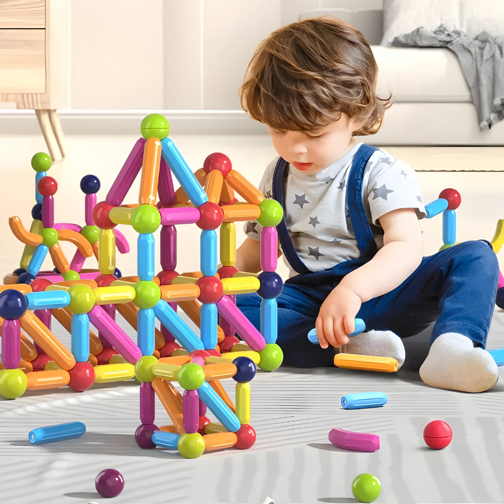 Magnetische Bauklötze Lernspielzeug für Kinder