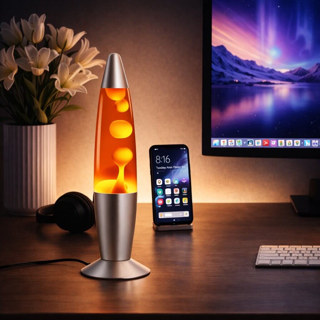 Lava Lampe | Retro Dekorative Lampe | Lavalumi