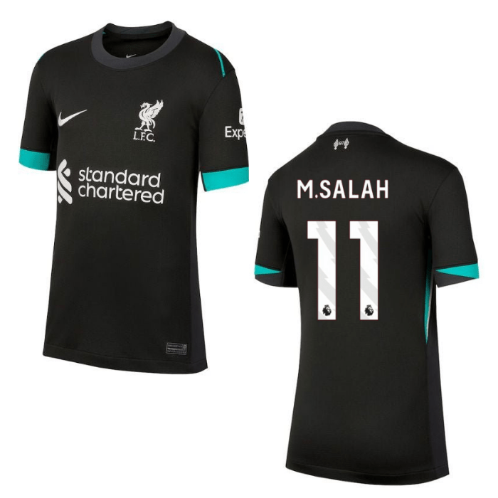 LFC FC LIVERPOOL Away Jersey Kids 24 / 25 - M. SALAH 11