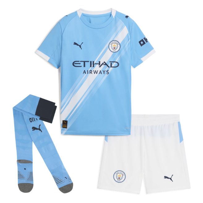 MCFC MANCHESTER CITY Mini Kit Home 25 / 26