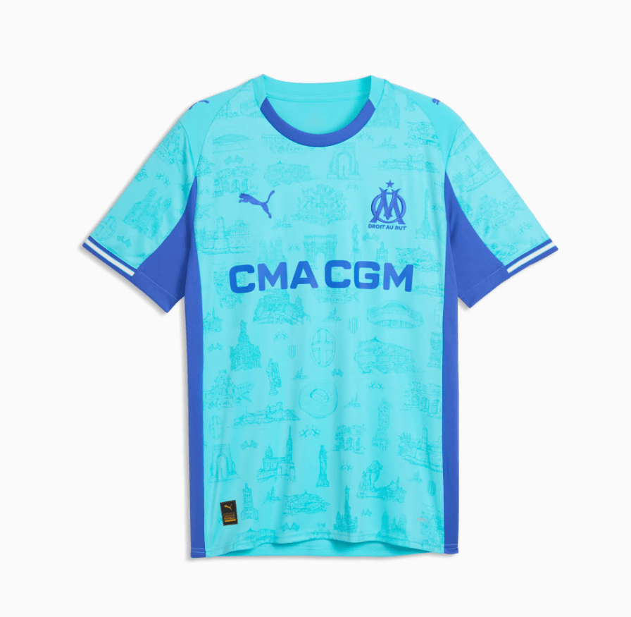 OM OLYMPIQUE MARSEILLE SPECIAL EDITION Goalkeeper Jersey Men 25 / 26