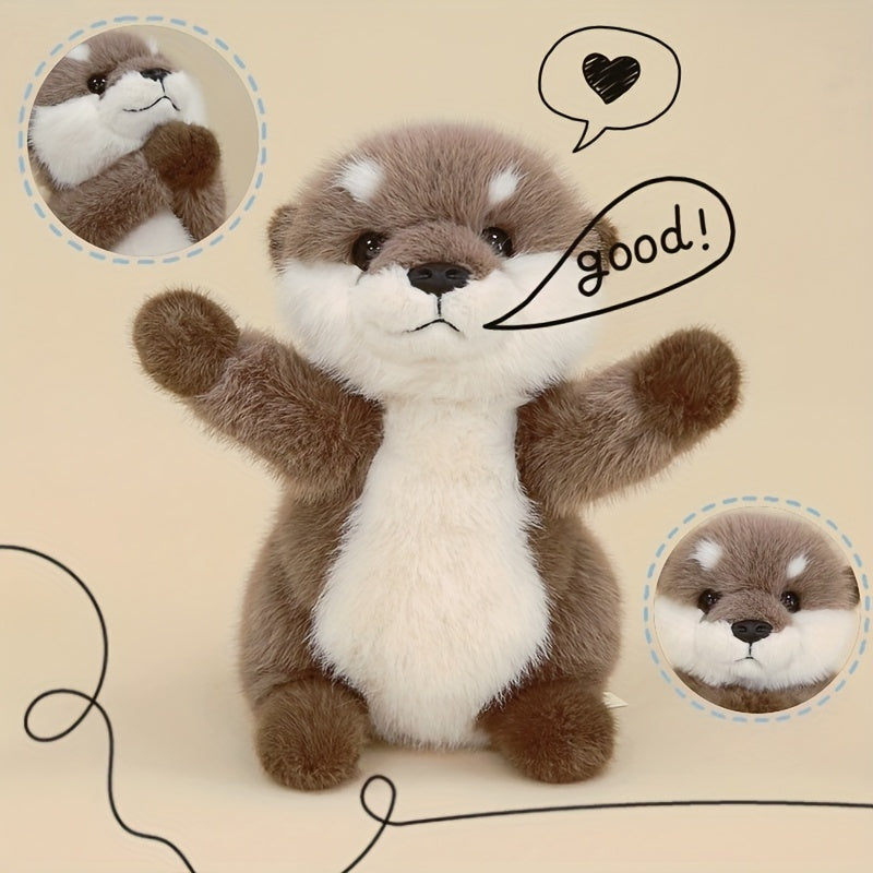 Otter Plüschspielzeug | Süßes Plüschspielzeug zur Stressbewältigung | Stofftier für Kinder und Babys | CutiOtter