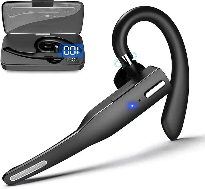 Ripob | Trucker Dual Mic Wireless Bluetooth 5.1 Noise Cancelling Headset/Earphones