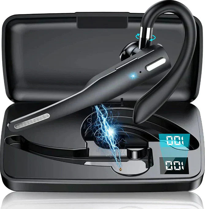 Ripob | Trucker Dual Mic Wireless Bluetooth 5.1 Noise Cancelling Headset/Earphones