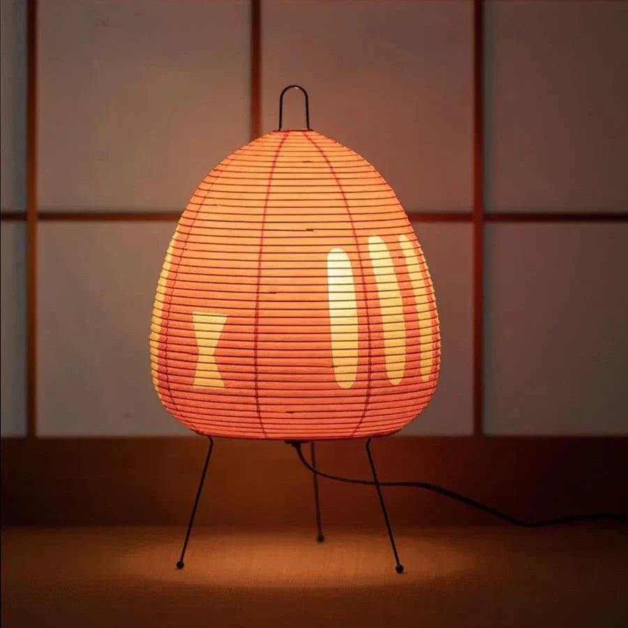 Tischlampe Reisepapier Retro Japanisches Design