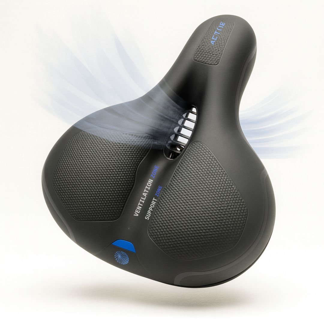 Fahrradsattel für Männer & Frauen | Bequemer Fahrradsattel mit Federung | SeatPro