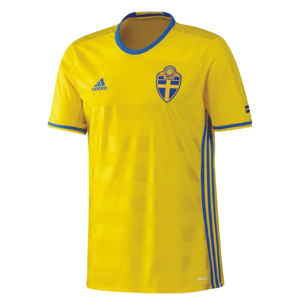 SWEDEN Home Jersey Kids EURO 2016