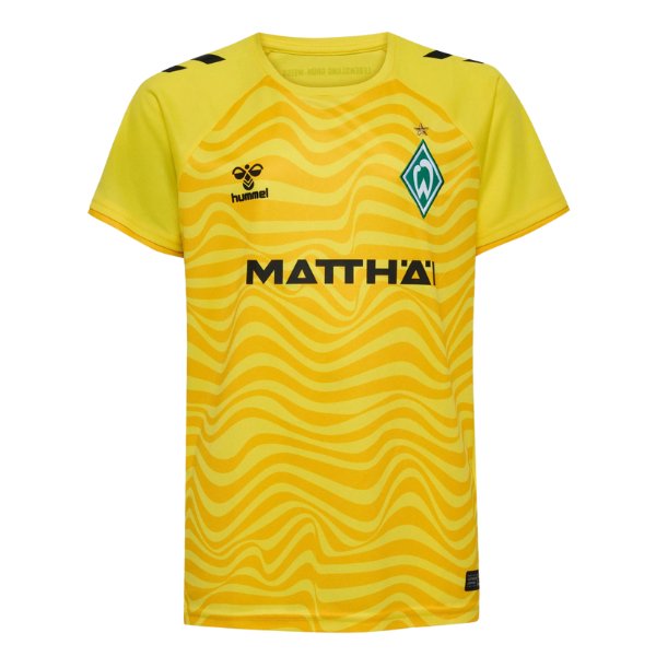SV WERDER BREMEN Goalkeeper Jersey Kids Yellow 24 / 25