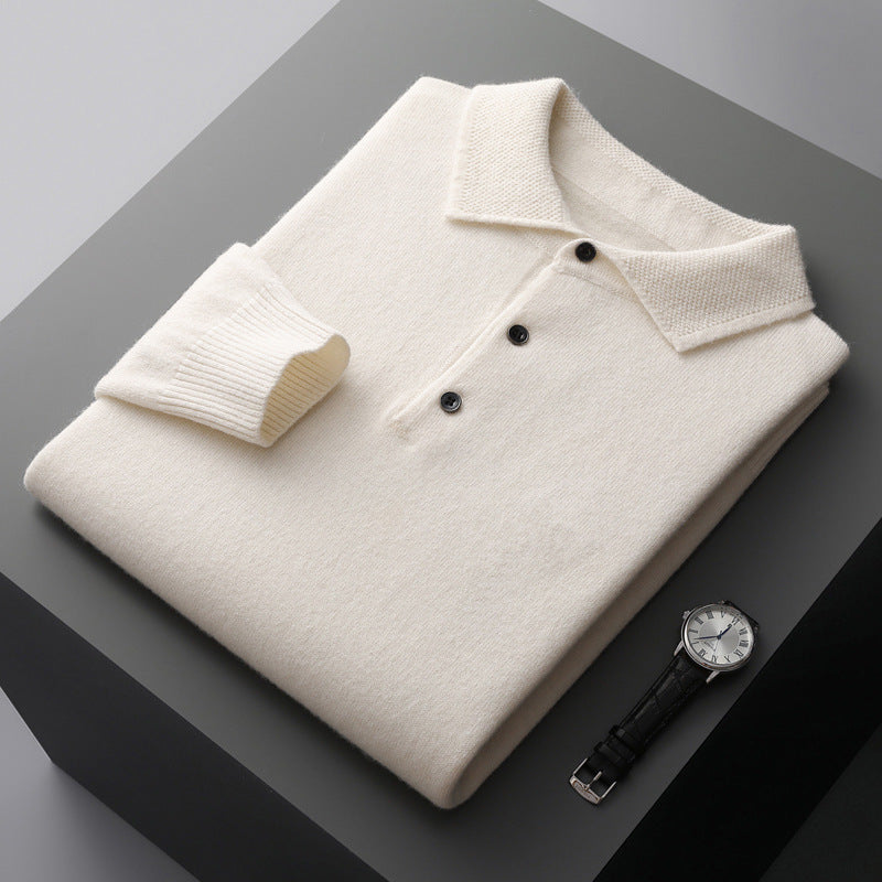 Kaschmir Poloshirt – Eleganz in Reinform