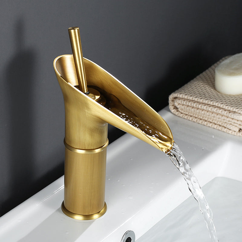 Wasserhahn für Küche & Bad | Wasserfall Waschbecken Wasserhahn | Antiker Waschbecken Wasserhahn | Armaturix